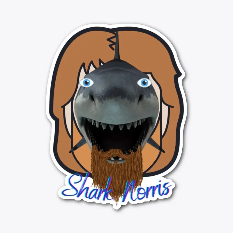 Shark Norris funny visualization